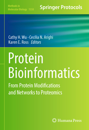 Protein Bioinformatics: From Protein Modifications and Networks to Proteomics