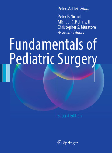 Fundamentals of Pediatric Surgery: Second Edition
