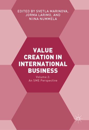 Value Creation in International Business: Volume 2: An SME Perspective