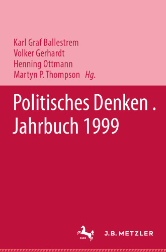 Politisches Denken Jahrbuch 1999