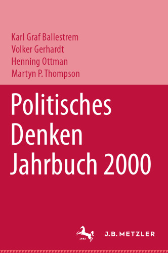 Politisches Denken Jahrbuch 2000