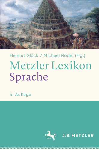 Metzler Lexikon Sprache