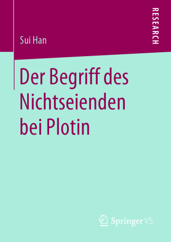 Der Begriff des Nichtseienden bei Plotin
