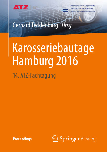 Karosseriebautage Hamburg 2016: 14. ATZ-Fachtagung 
