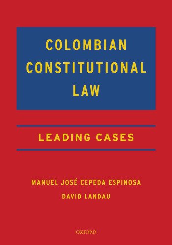 Colombian constitutional law: leading cases