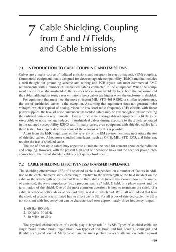 Electromagnetic Compatibility: Methods, Analysis, Circuits, and Measurement, Third Edition