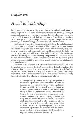 Essentials of engineering leadership and innovation