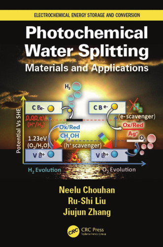 Photochemical water splitting: materials and applications