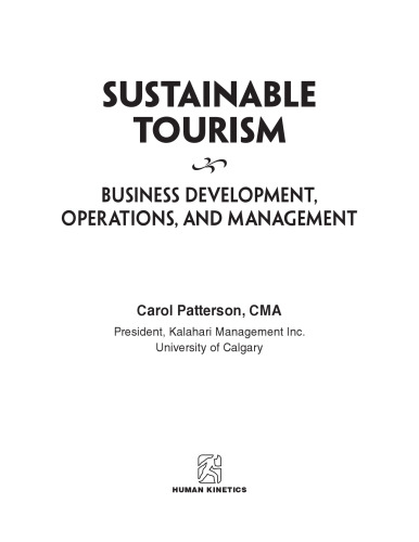 Sustainable Tourism with Web Resource: Business Development, Operations, and Management