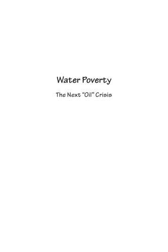 Water and poverty: fighting poverty through water management