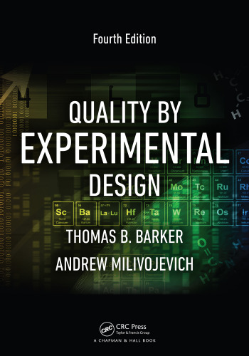 Quality by Experimental Design, Fourth Edition