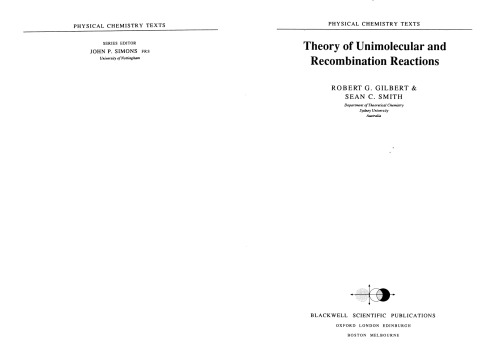 Theory of Unimolecular and Recombination Reactions