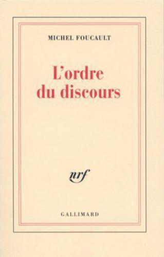 L’ordre du discours