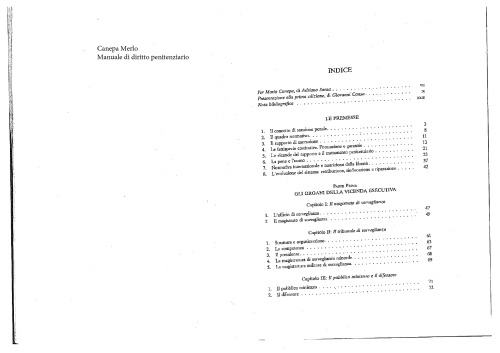 Manuale di diritto penitenziario