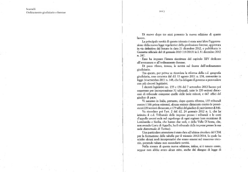 Ordinamento giudiziario e forense