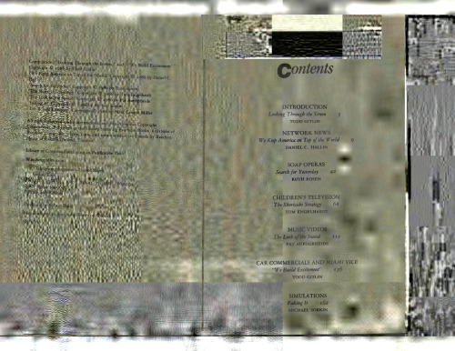 Watching Television: A Pantheon Guide to Popular Culture