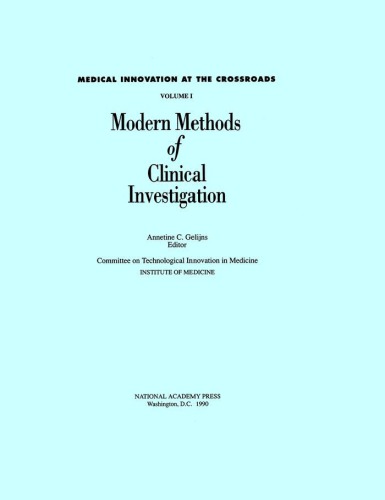Modern methods of clinical investigation