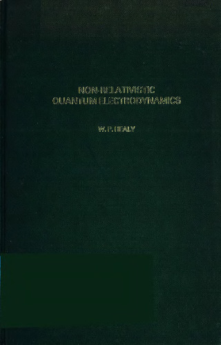 Non-Relativistic Quantum Electrodynamics