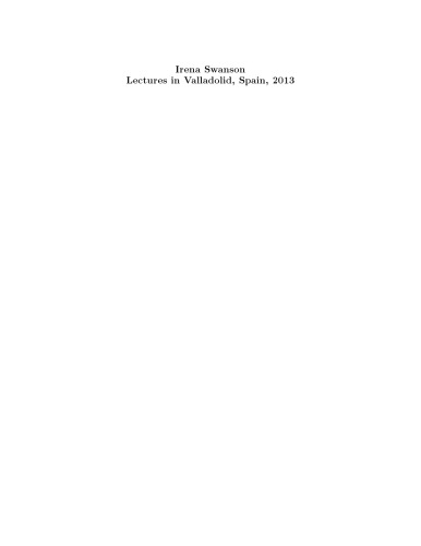 Three lectures [Lecture notes]