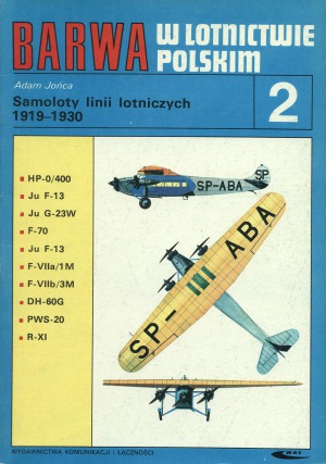 Samoloty linii lotniczych do 1919-1930