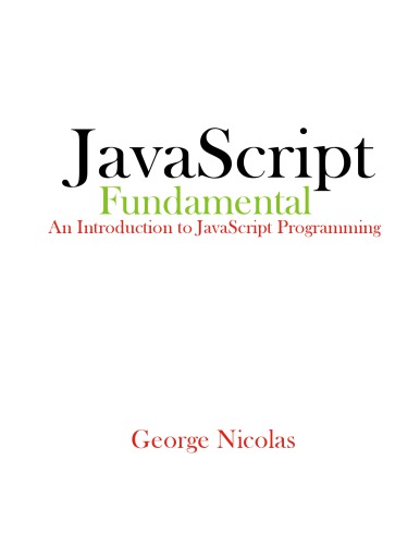JavaScript Fundamentals (early edition)