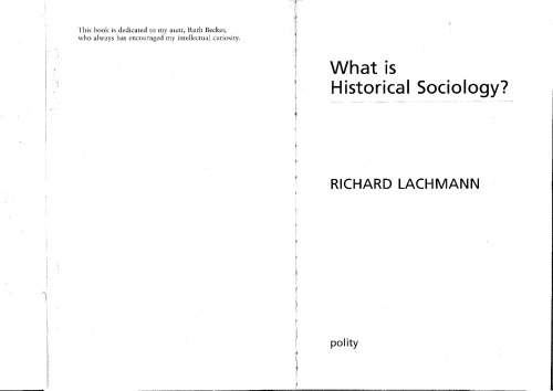 What is Historical Sociology?