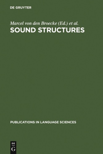Sound structures : studies for Antonie Cohen