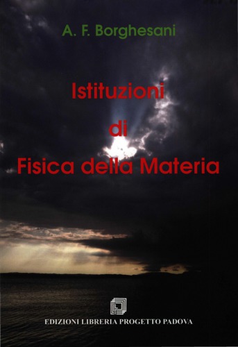 Istituzioni di Fisica della Materia