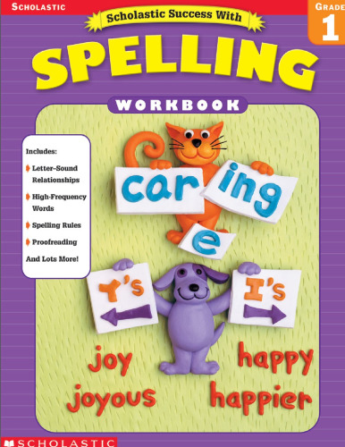 Scholastic Success with Spelling Grade 1