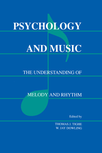 Psychology and Music: The Understanding of Melody and Rhythm