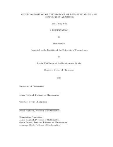 On Decomposition of the Product of Demazure Atoms and Demazure Characters