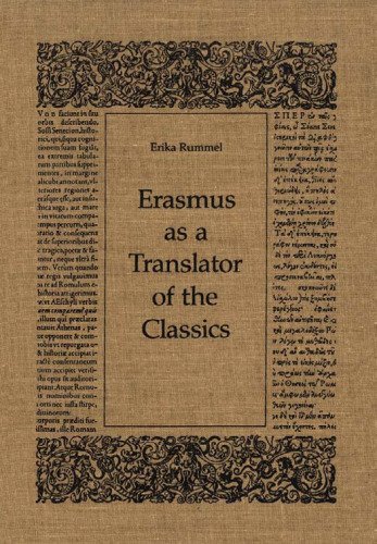 Erasmus as a Translator of the Classics