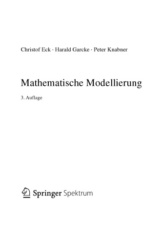 Mathematische Modellierung