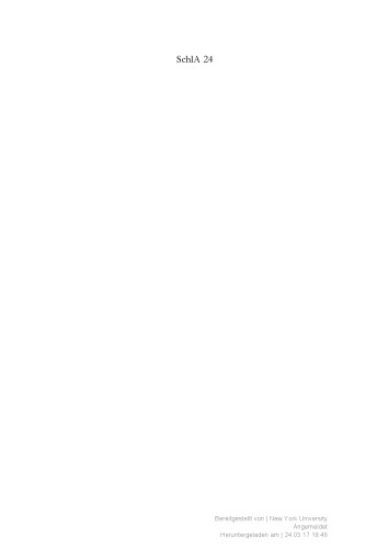 Christentum und Judentum. Akten des Internationalen Kongresses der Schleiermacher-Gesellschaft in Halle, März 2009