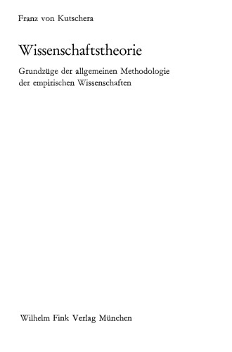 Wissenschaftstheorie