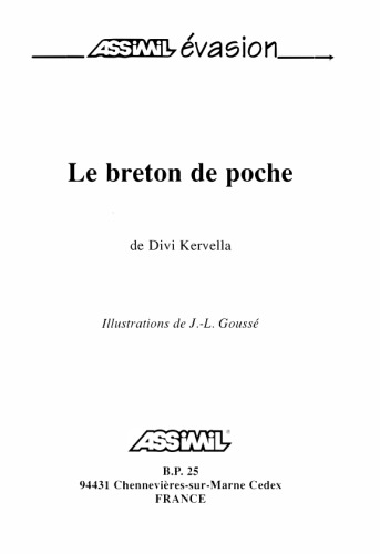 Le Breton de poche