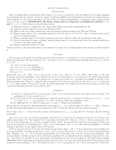 Commutative algebra [Lecture notes]
