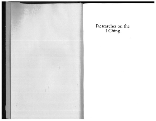 Researches on the I Ching