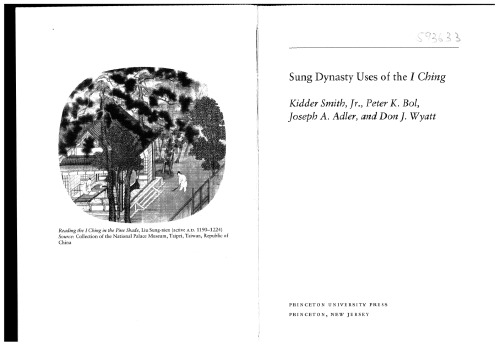 Sung Dynasty Uses of the I Ching