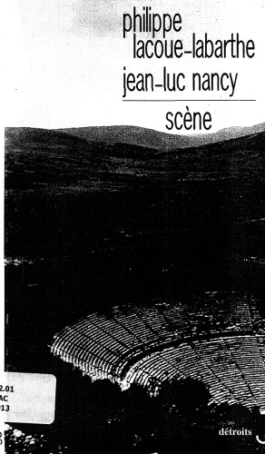 Scène, suivi de Dialogue sur le dialogue