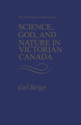 Science, God, and Nature in Victorian Canada