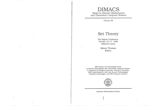 Set Theory. The Hajnal Conference