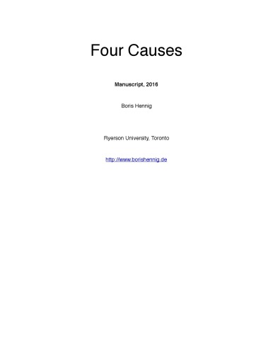 Four Causes