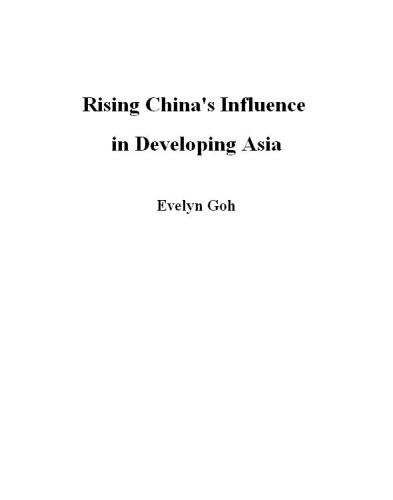 Rising China’s Influence in Developing Asia