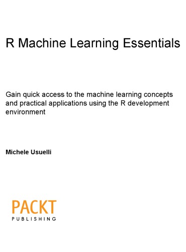 R Machine Learning Essentials