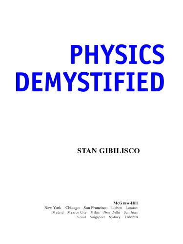 Physics Demystified