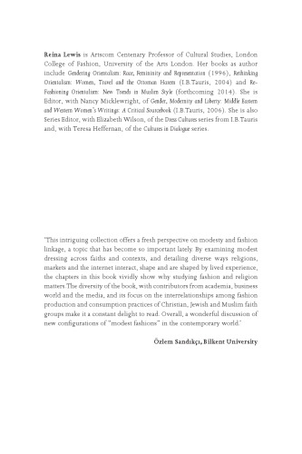 Modest Fashion: Styling Bodies, Mediating Faith