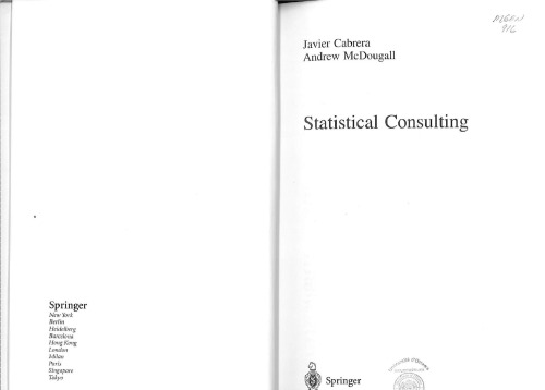 Statistical Consulting
