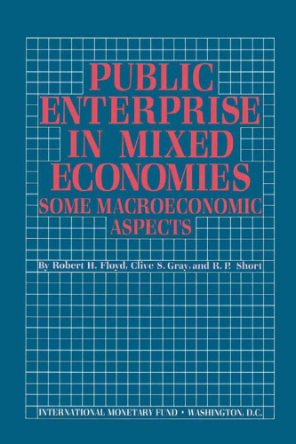 Public Enterprise in Mixed Economies Some Macroeconomic Aspects