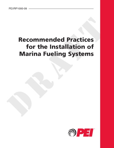 PEI RP 1000 Marine Fueling